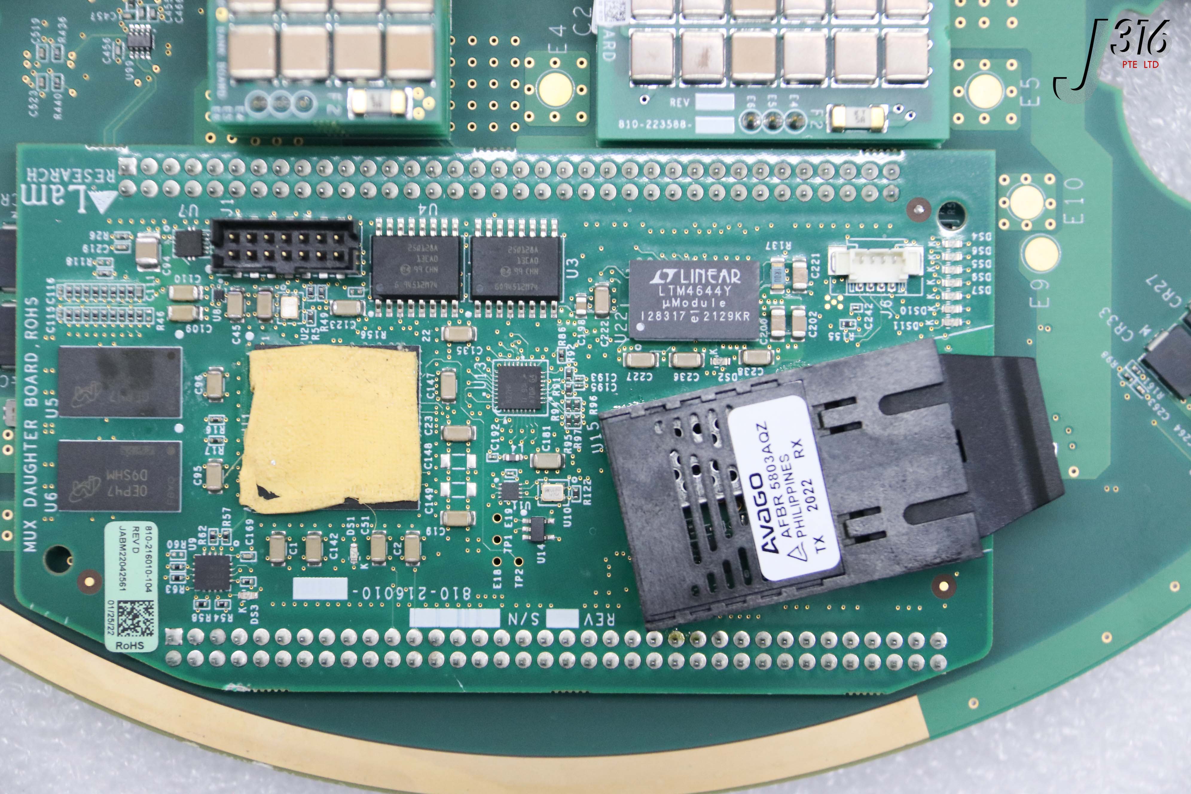 37044 LAM RESEARCH PCB, CHMBR MUX II, 853-286139-015 810-253279